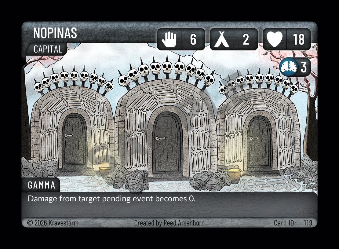 Nopinas Capital card