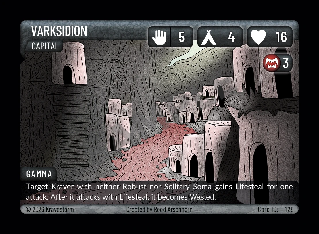 Varksidion Capital card