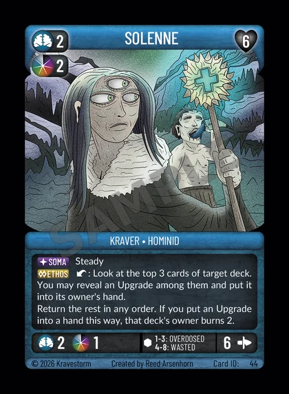 Solenne card