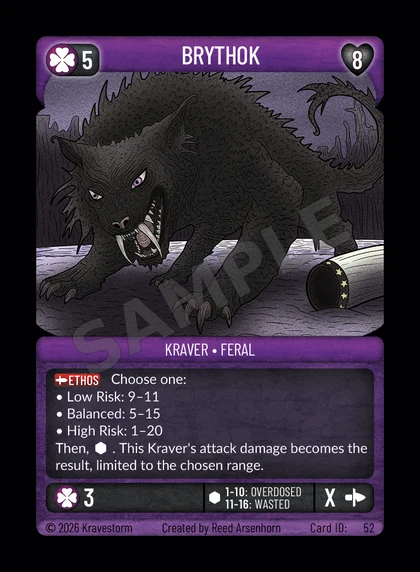 Brythok card