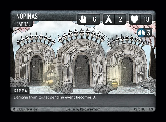 Nopinas Capital card